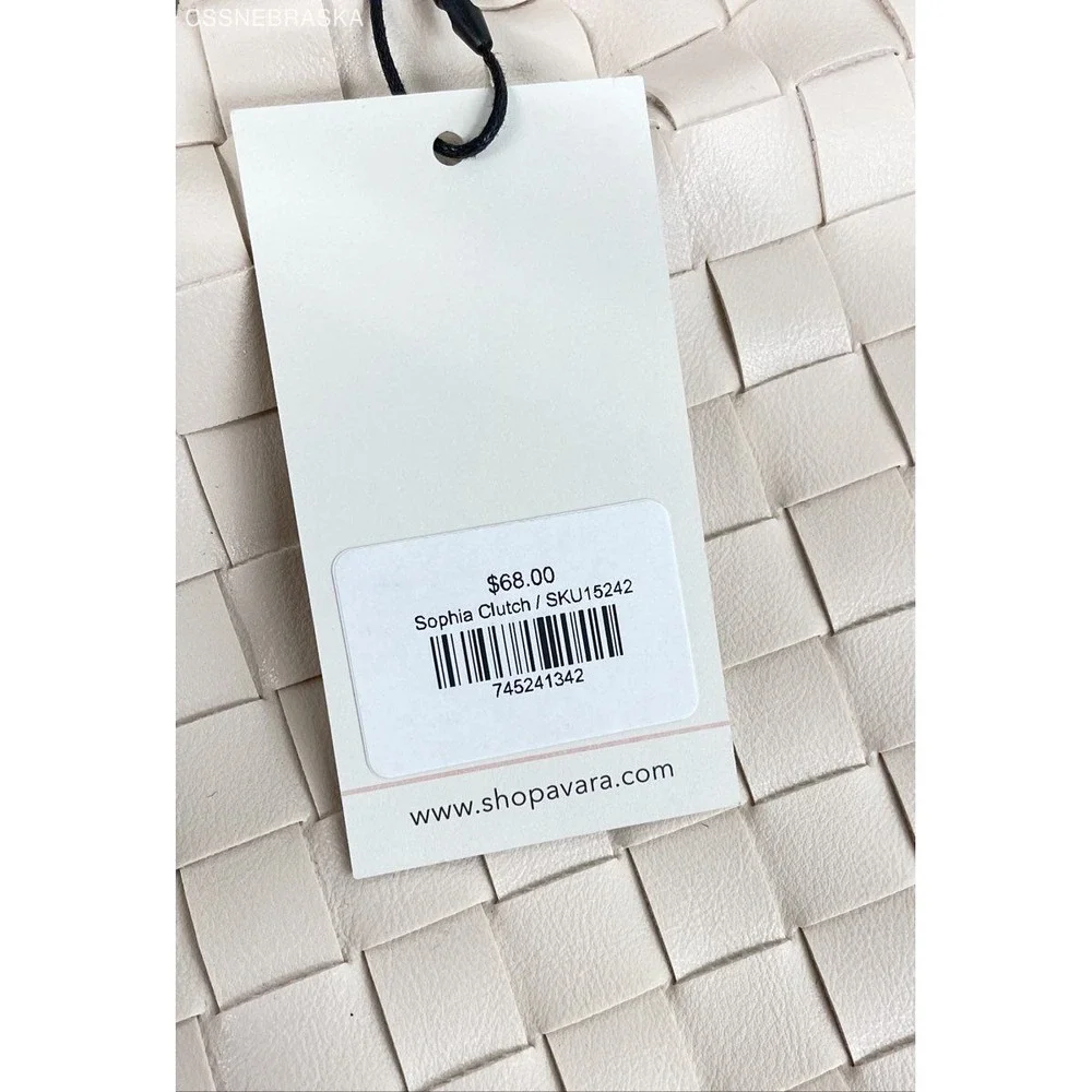 Avara Off White‎ Sophia Clutch - Size S